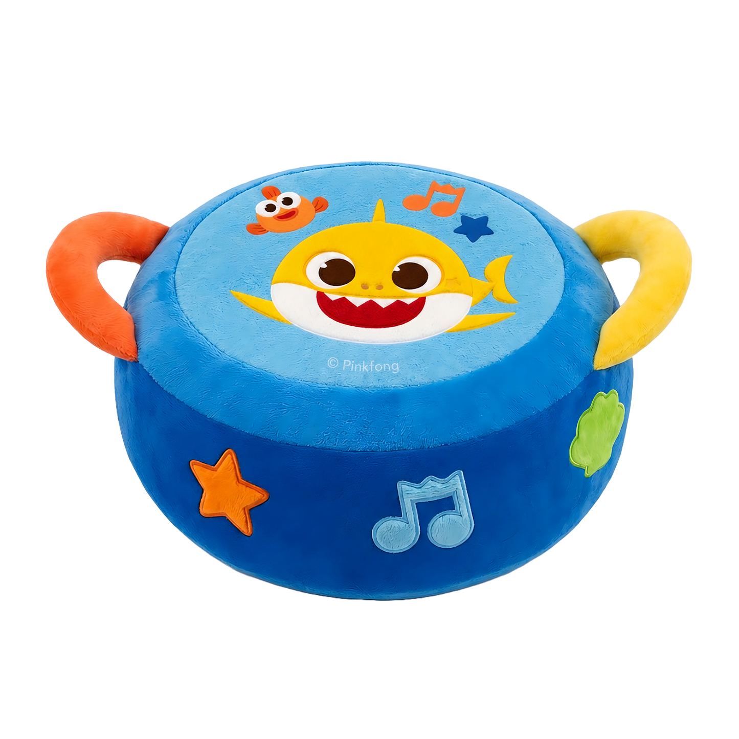 Baby Shark Plush Drum Blue