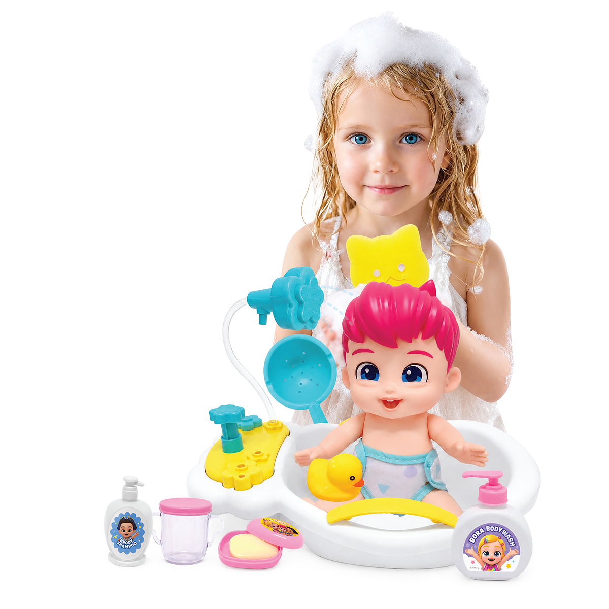 Bebefinn Bath Time Set