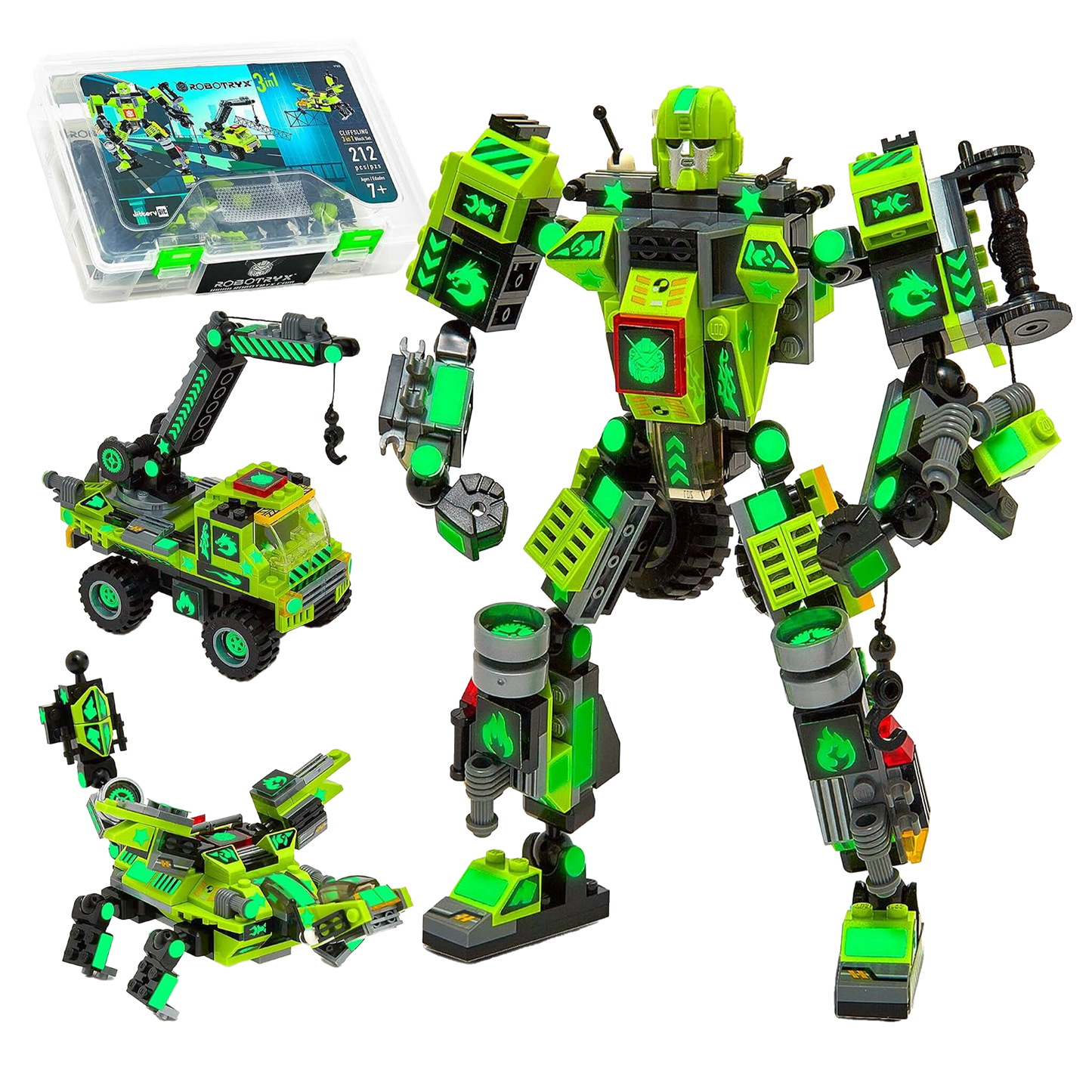 Cliffsling — 3-in-1 Engineering & Construction Robot Building Set