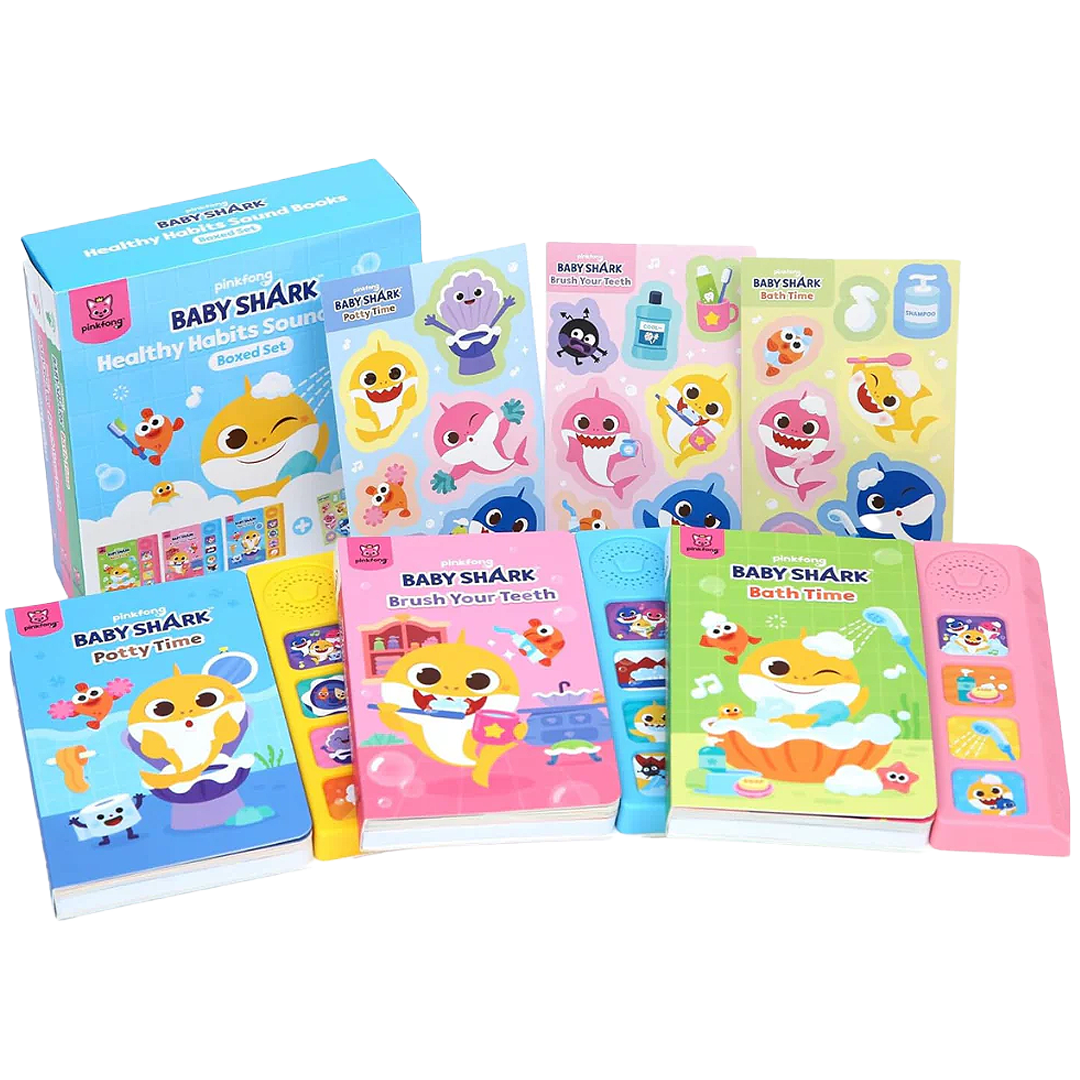 Baby Shark Healthy Habits Sound Books Boxed Set