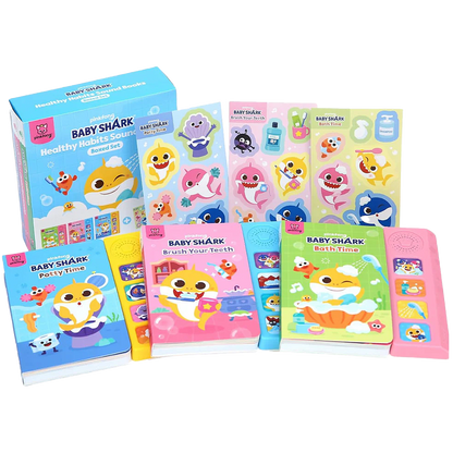 Baby Shark Healthy Habits Sound Books Boxed Set