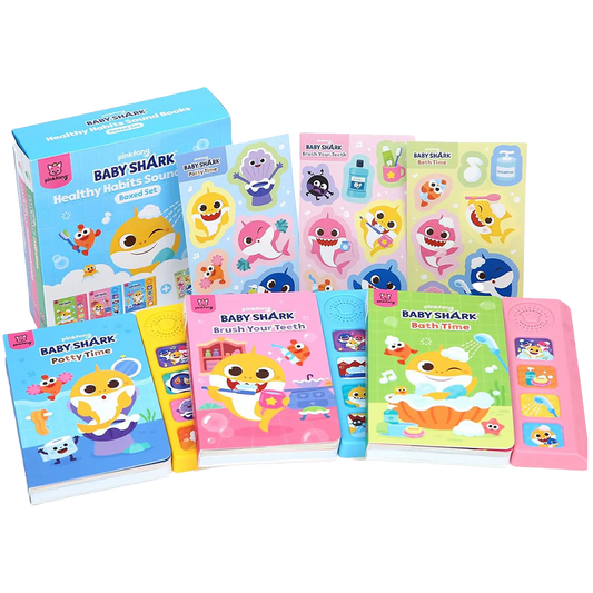 Baby Shark Healthy Habits Sound Books Boxed Set