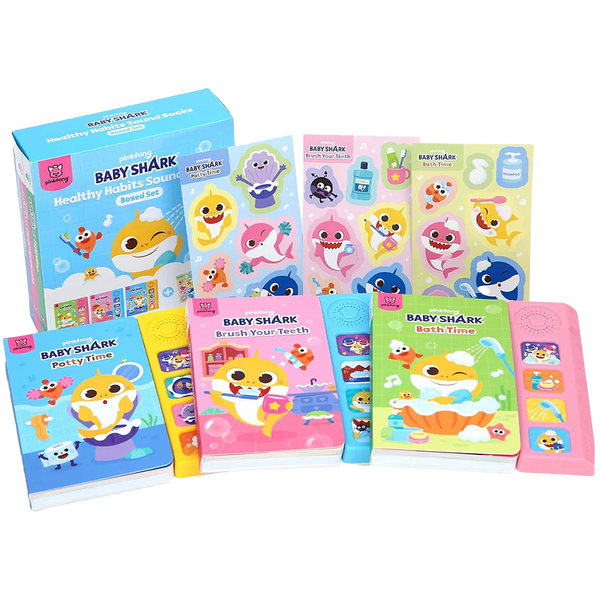 Baby Shark Healthy Habits Sound Books Boxed Set