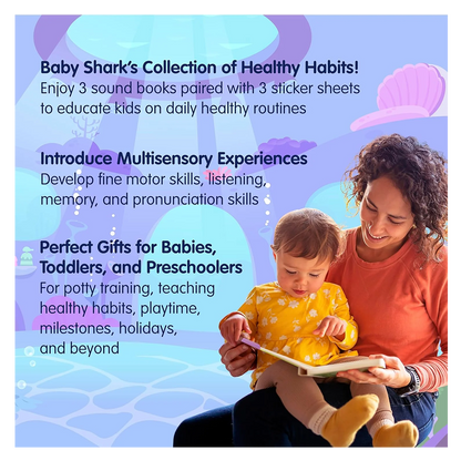 Baby Shark Healthy Habits Sound Books Boxed Set