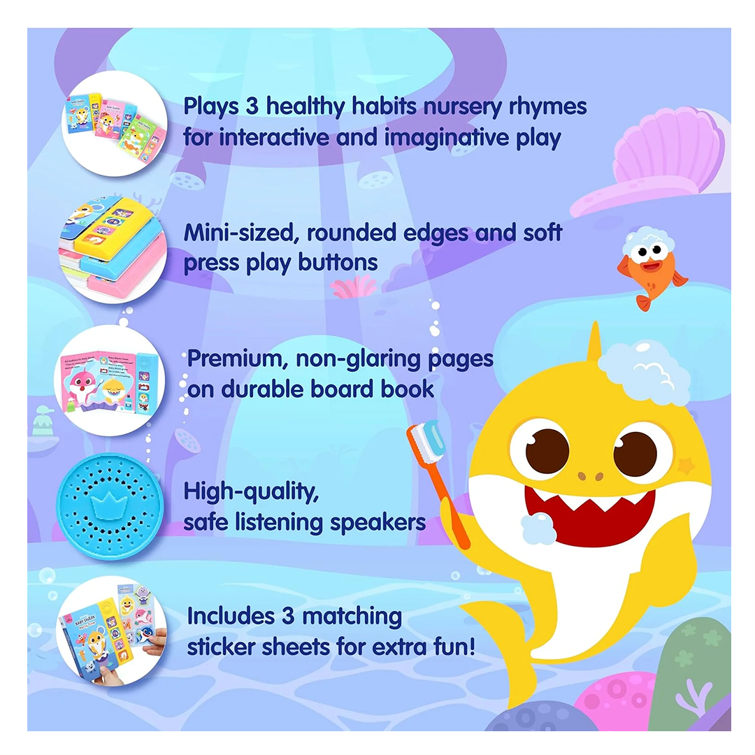 Baby Shark Healthy Habits Sound Books Boxed Set