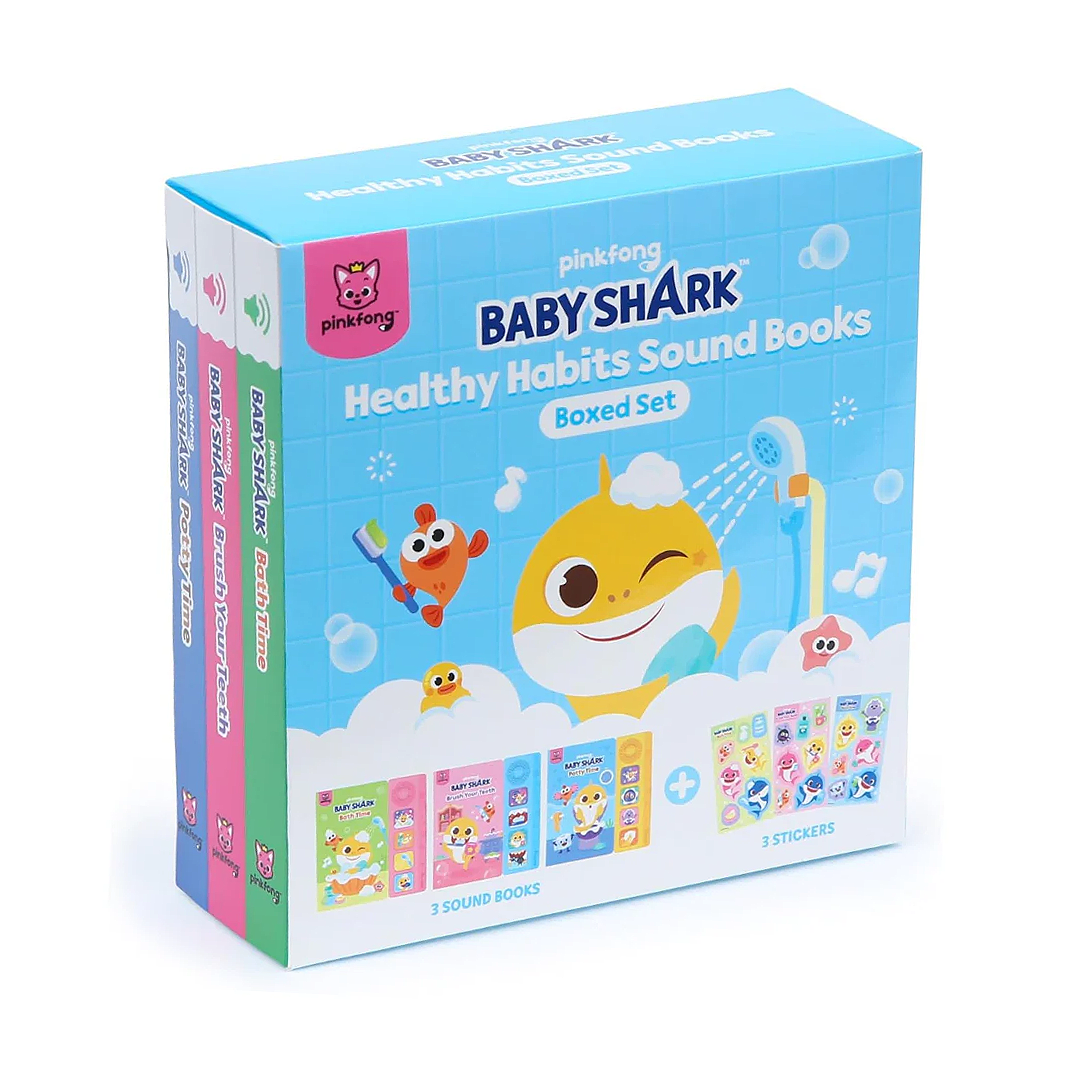 Baby Shark Healthy Habits Sound Books Boxed Set