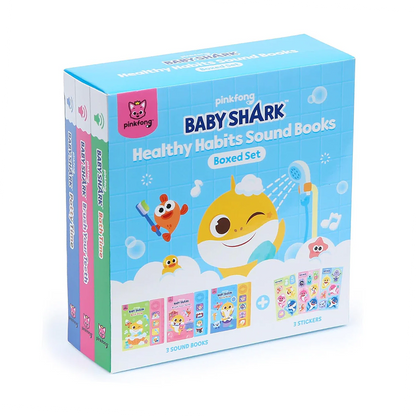 Baby Shark Healthy Habits Sound Books Boxed Set