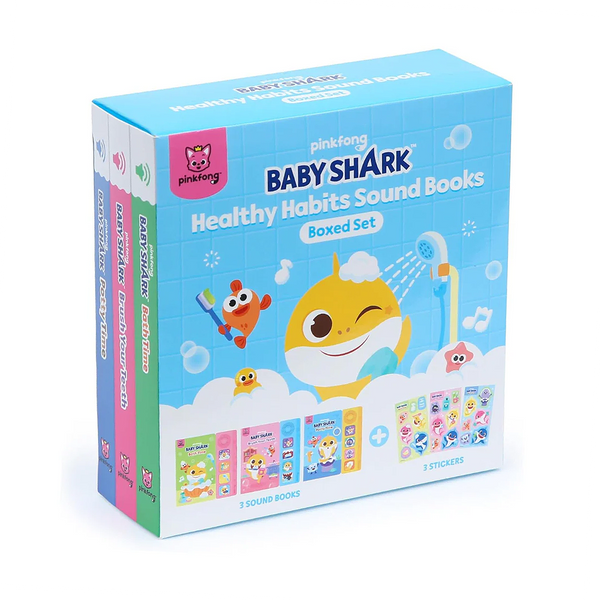 Baby Shark Healthy Habits Sound Books Boxed Set