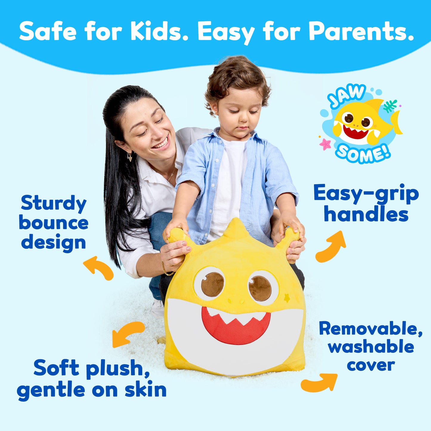 Baby Shark™ Bouncy Bundle – 3 Toys, Endless Fun