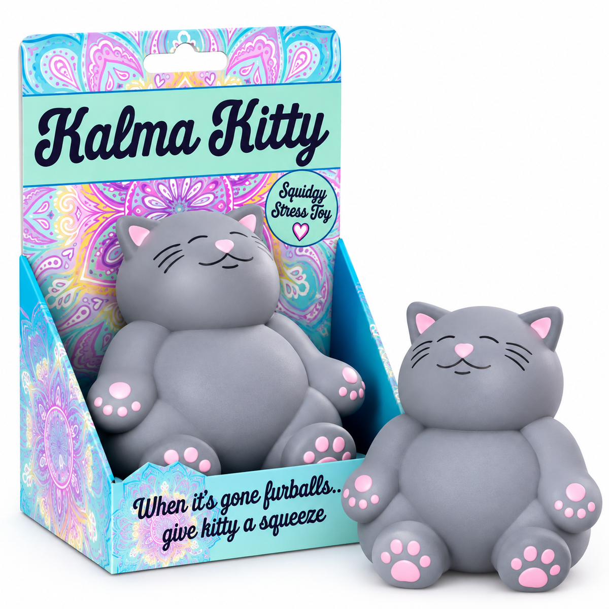 Kalma Kitty Cat Squishy – Stress Relief Toy