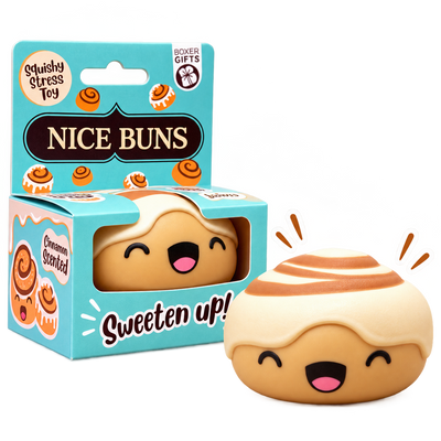 Nice Buns Cinnamon Roll Squishy – Slow Rise Stress Toy