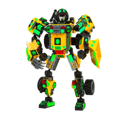 Zakarpian — 3-in-1 Convertible Robot Building Set